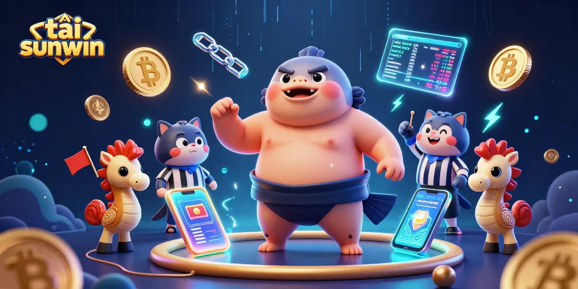 Engage in exciting gameplay with tải sunwin as a fugu sumo wrestler leads the underwater casino action!