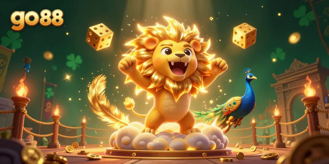 Experience the thrill of go 88 with vibrant visuals of games and excitement in a dynamic casino scene