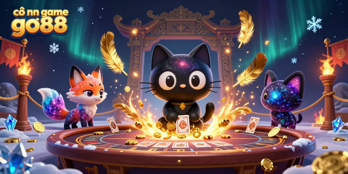 Experience the excitement of cổng game go88 with vibrant 3D action in a cosmic casino.